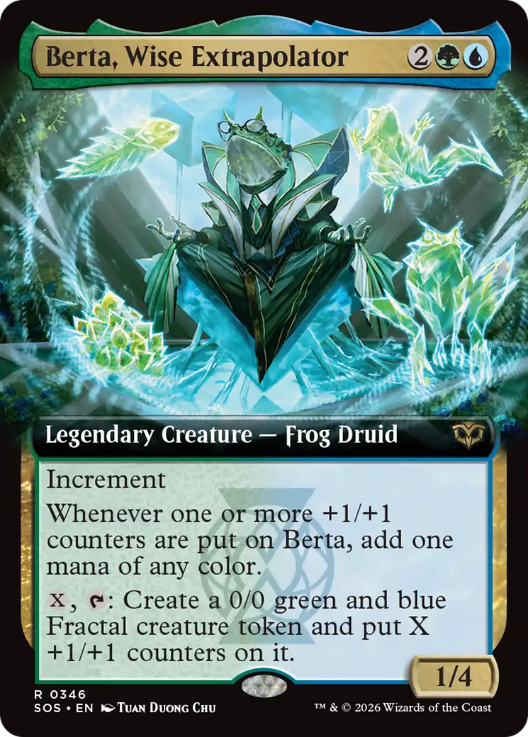 Berta, Wise Extrapolator (Extended Art) [Secrets of Strixhaven] | Devastation Store