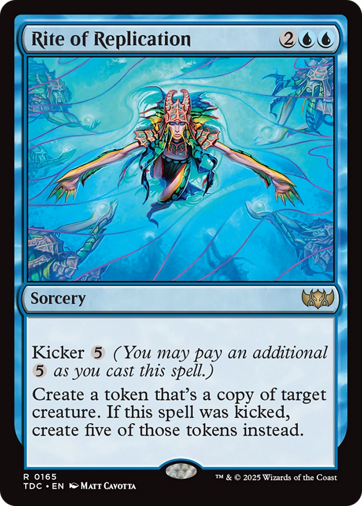 Rite of Replication [Tarkir: Dragonstorm Commander] | Devastation Store