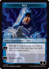 Illusion // Jace Double-Sided Token [Reality Fracture Tokens] | Devastation Store