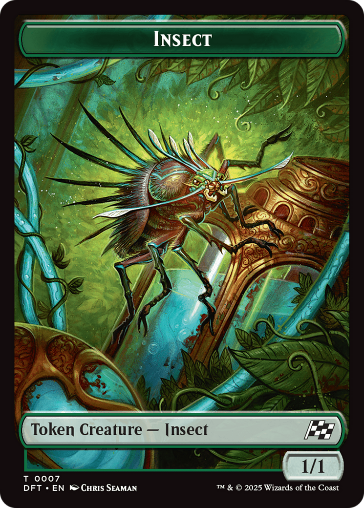 Insect // Elephant Double-Sided Token [Aetherdrift Tokens] | Devastation Store