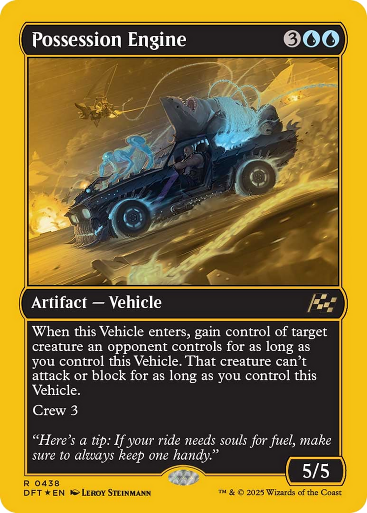 Possession Engine (First-Place Foil) [Aetherdrift] | Devastation Store