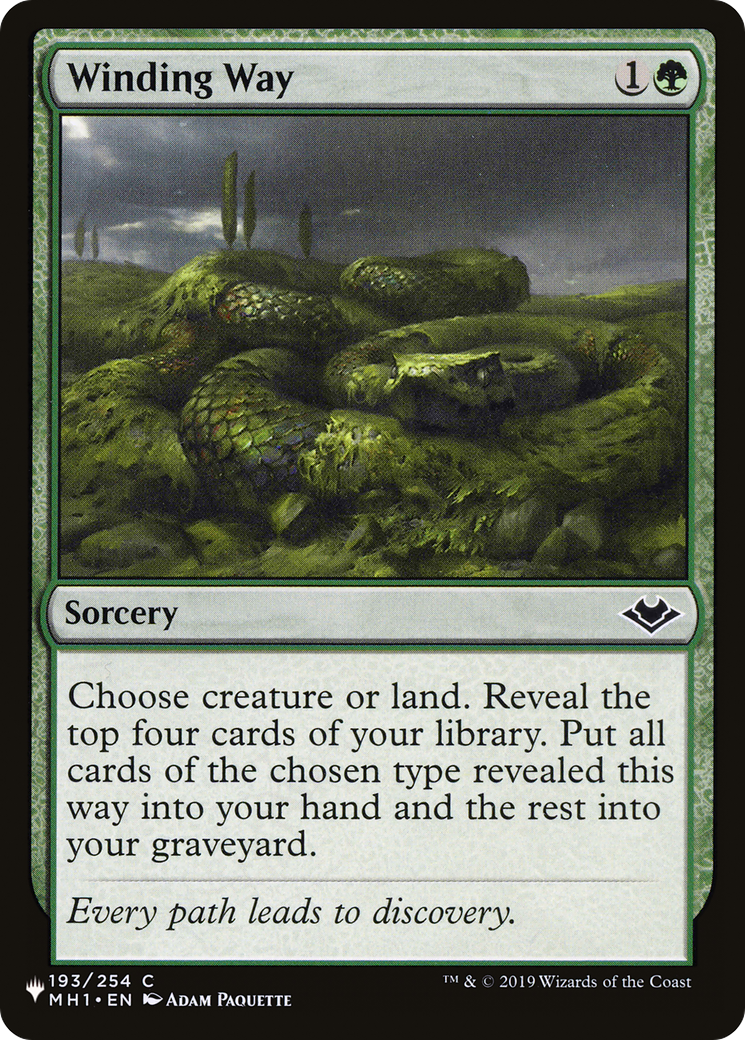 Winding Way [The List Reprints] | Devastation Store