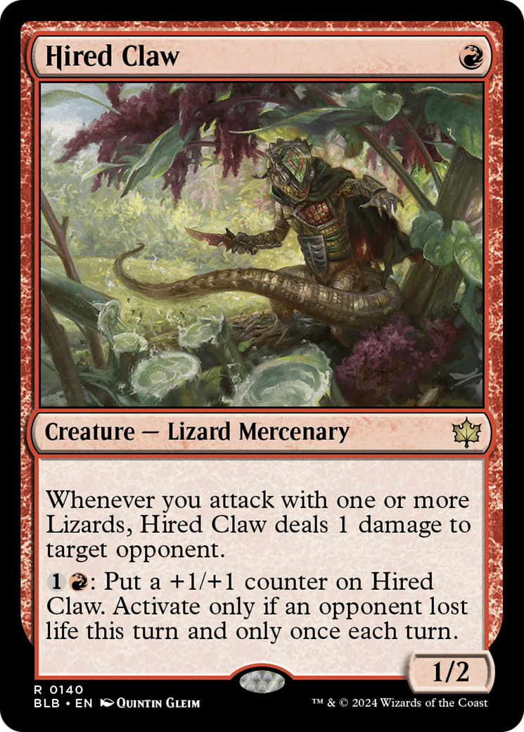 Hired Claw [Bloomburrow] | Devastation Store