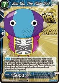 Zen-Oh, The Plain God (BT2-060) [Tournament Promotion Cards] | Devastation Store