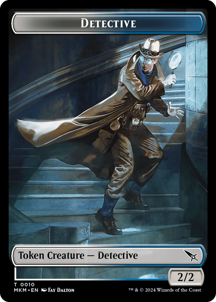 Detective // Imp Double-Sided Token [Murders at Karlov Manor Tokens] | Devastation Store