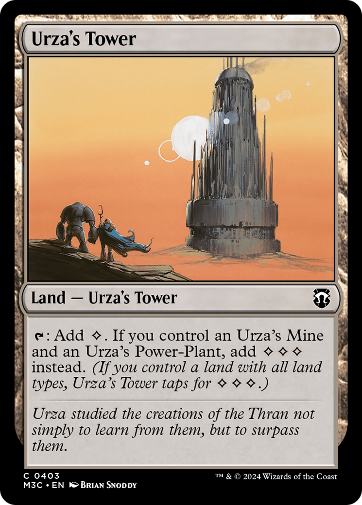 Urza's Tower (Ripple Foil) [Modern Horizons 3 Commander] | Devastation Store