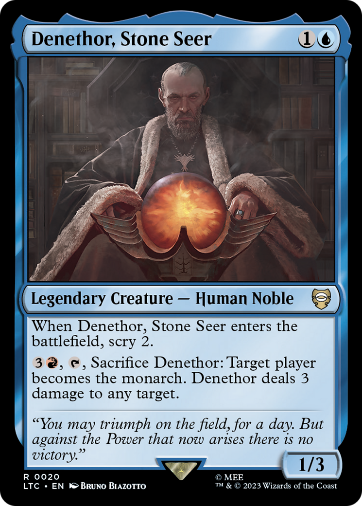 Denethor, Stone Seer [The Lord of the Rings: Tales of Middle-Earth Commander] | Devastation Store