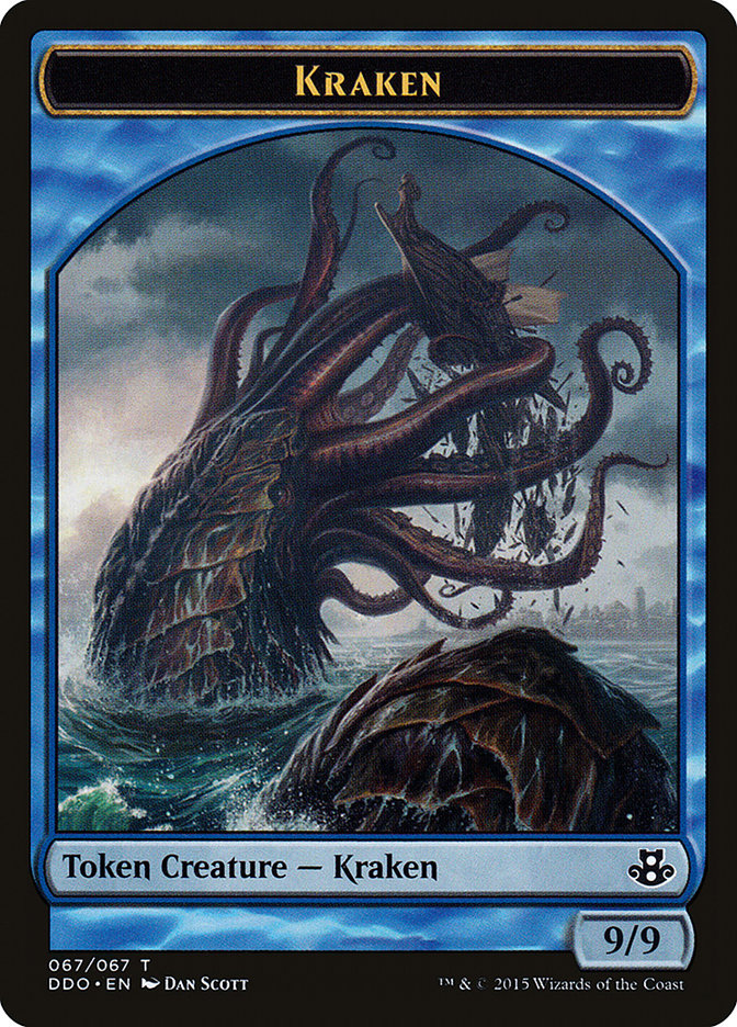 Kraken Token [Duel Decks: Elspeth vs. Kiora] | Devastation Store