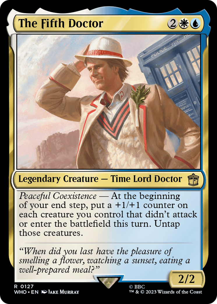 The Fifth Doctor [Doctor Who] | Devastation Store