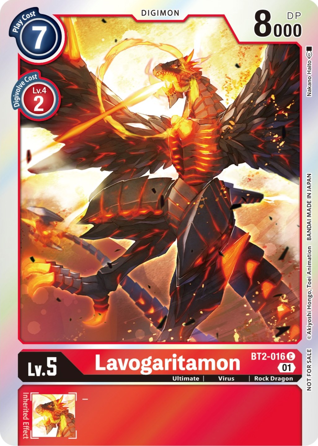 Lavogaritamon [BT2-016] (ST-11 Special Entry Pack) [Release Special Booster Promos] | Devastation Store