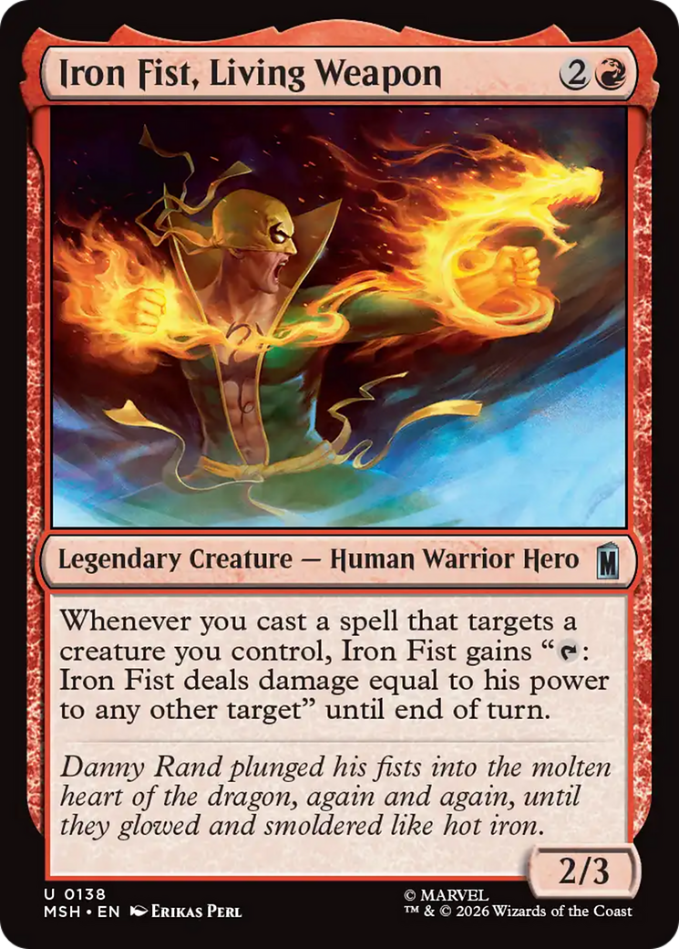 Iron Fist, Living Weapon [Marvel Super Heroes] | Devastation Store