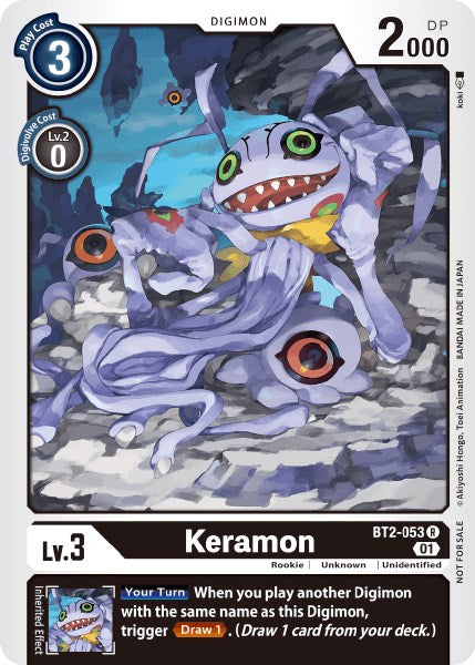 Keramon [BT2-053] (Tamer Party Vol. 3) [Release Special Booster Promos] | Devastation Store