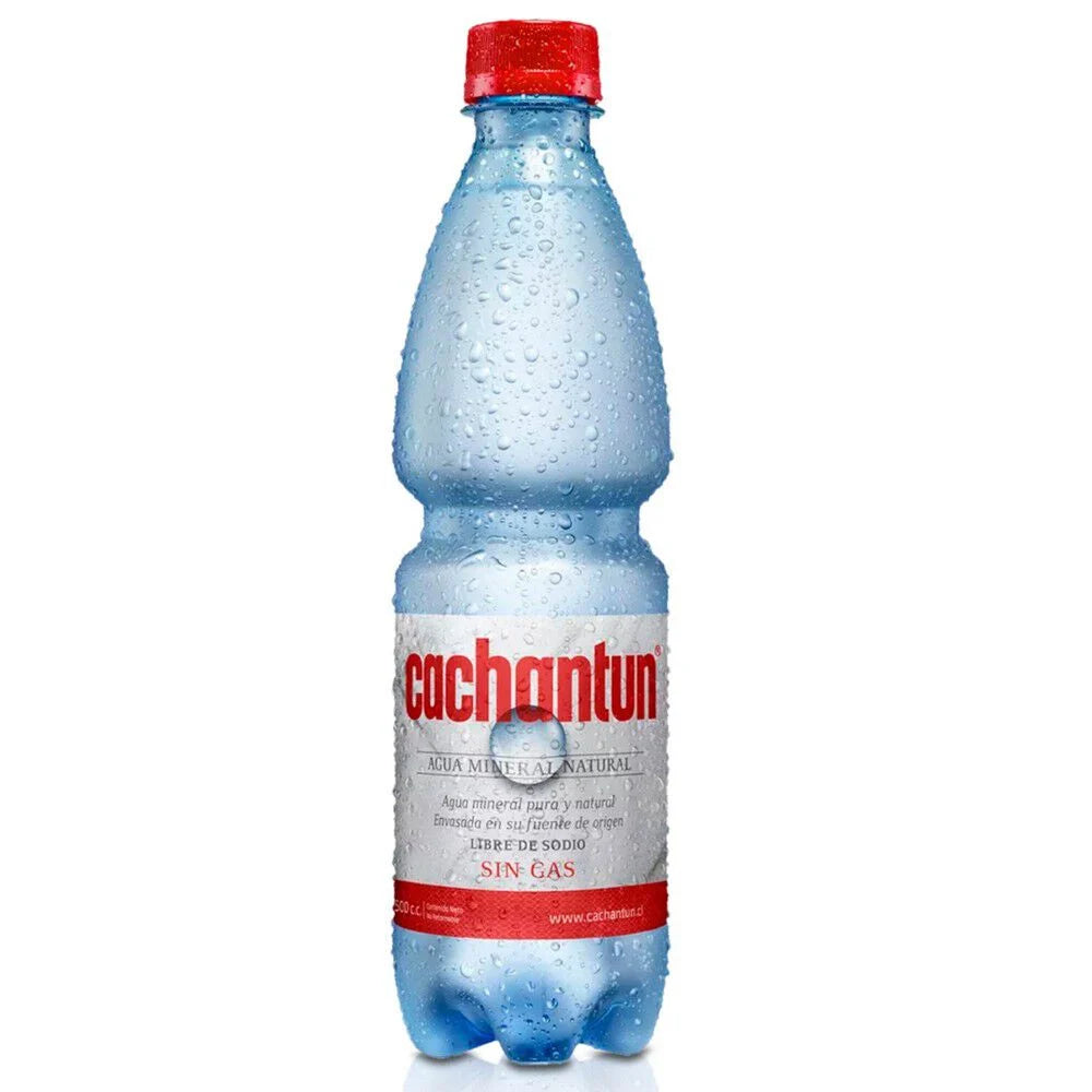 Confites y bebidas - Agua Mineral Sin Gas Cachantun 500 ml | Devastation Store