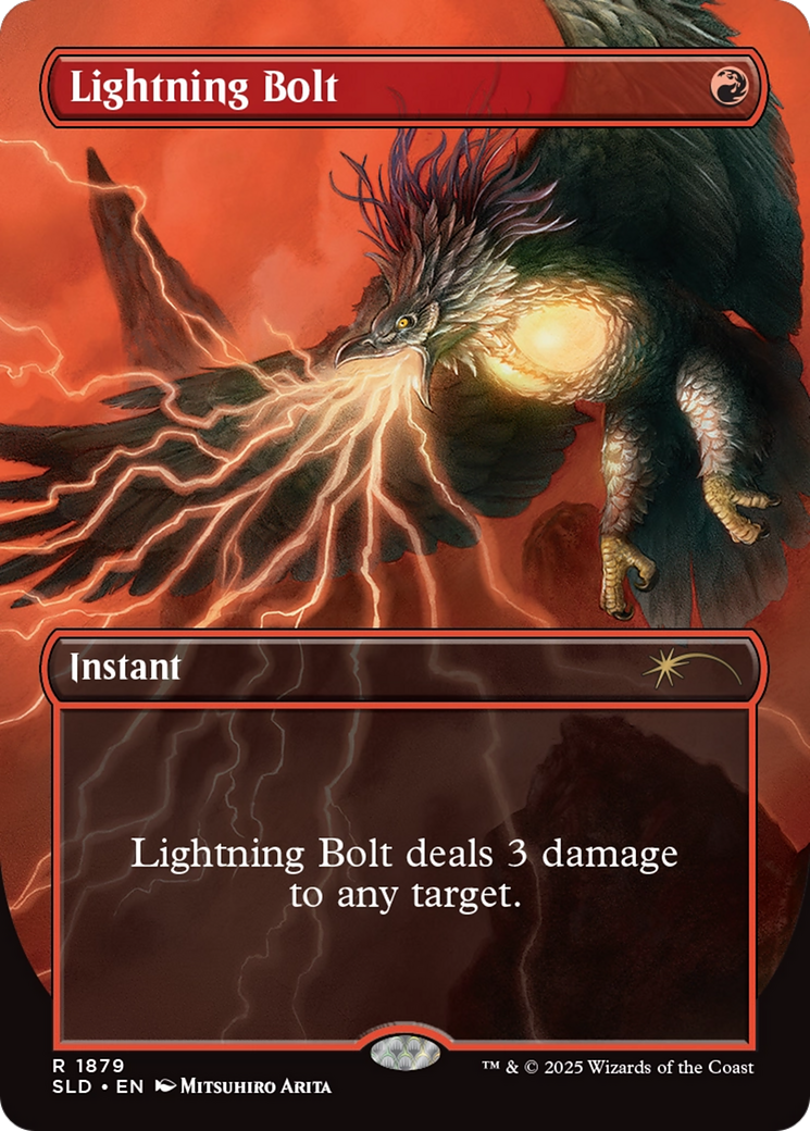 Lightning Bolt (1879) (Rainbow Foil) [Secret Lair Drop Series] | Devastation Store