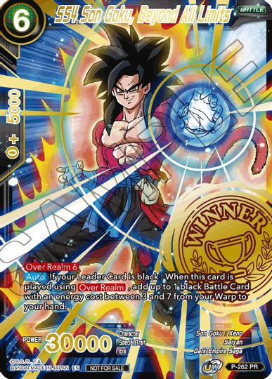 SS4 Son Goku, Beyond All Limits (Alternate Art Set 2021 Vol. 3) (P-262) [Tournament Promotion Cards] | Devastation Store