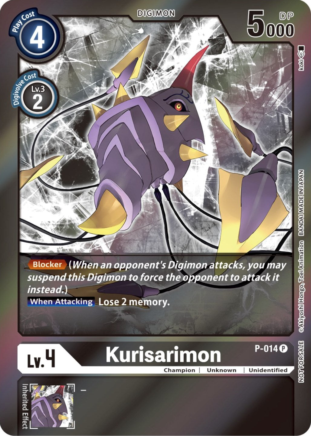 Kurisarimon [P-014] (Event Pack 3) [Promotional Cards] | Devastation Store