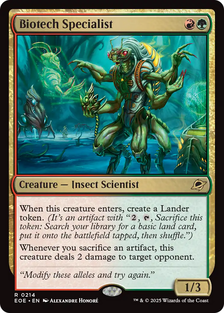 Biotech Specialist [Edge of Eternities] | Devastation Store