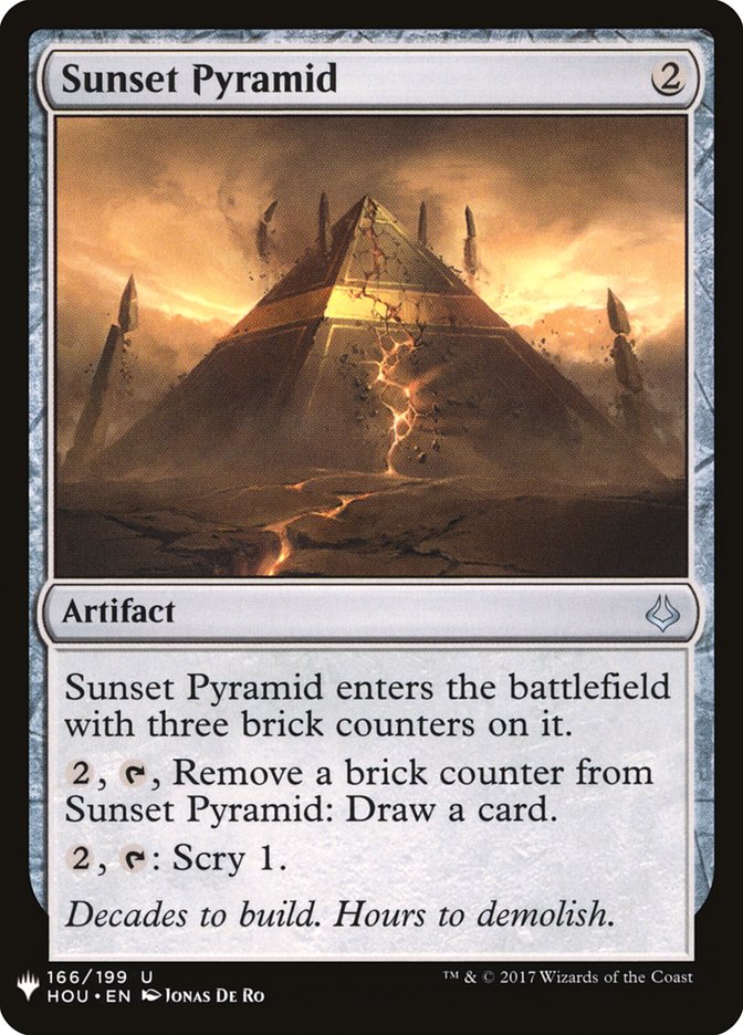Sunset Pyramid [Mystery Booster] | Devastation Store