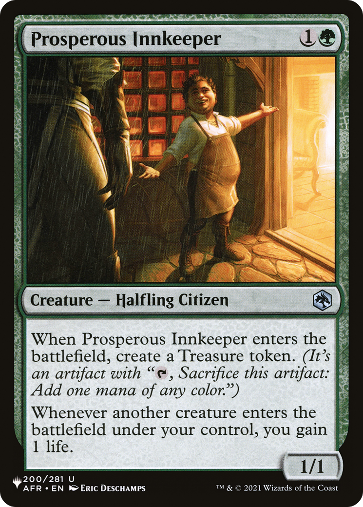 Prosperous Innkeeper [The List Reprints] | Devastation Store