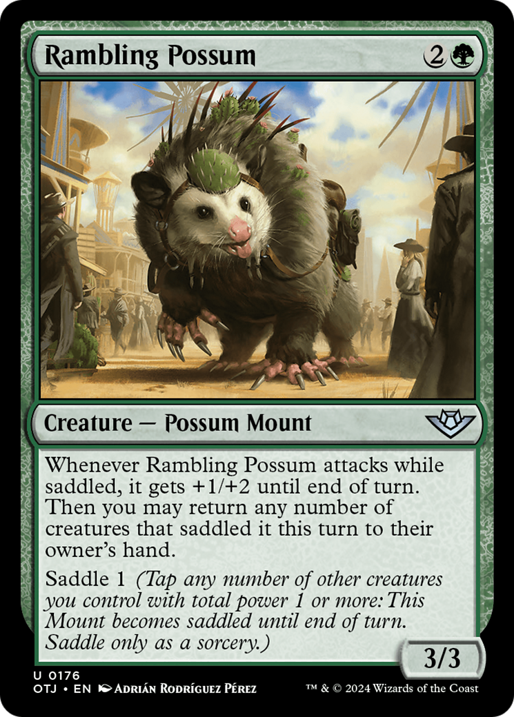 Rambling Possum [Outlaws of Thunder Junction] | Devastation Store