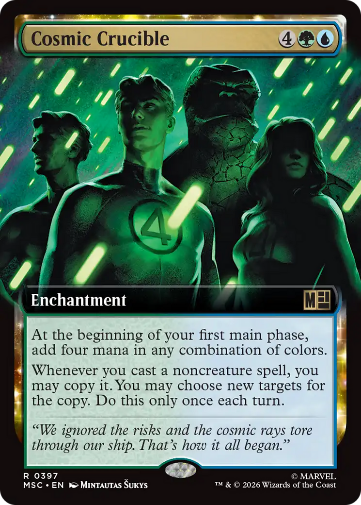 Cosmic Crucible (Extended Art) [Marvel Super Heroes Commander] | Devastation Store