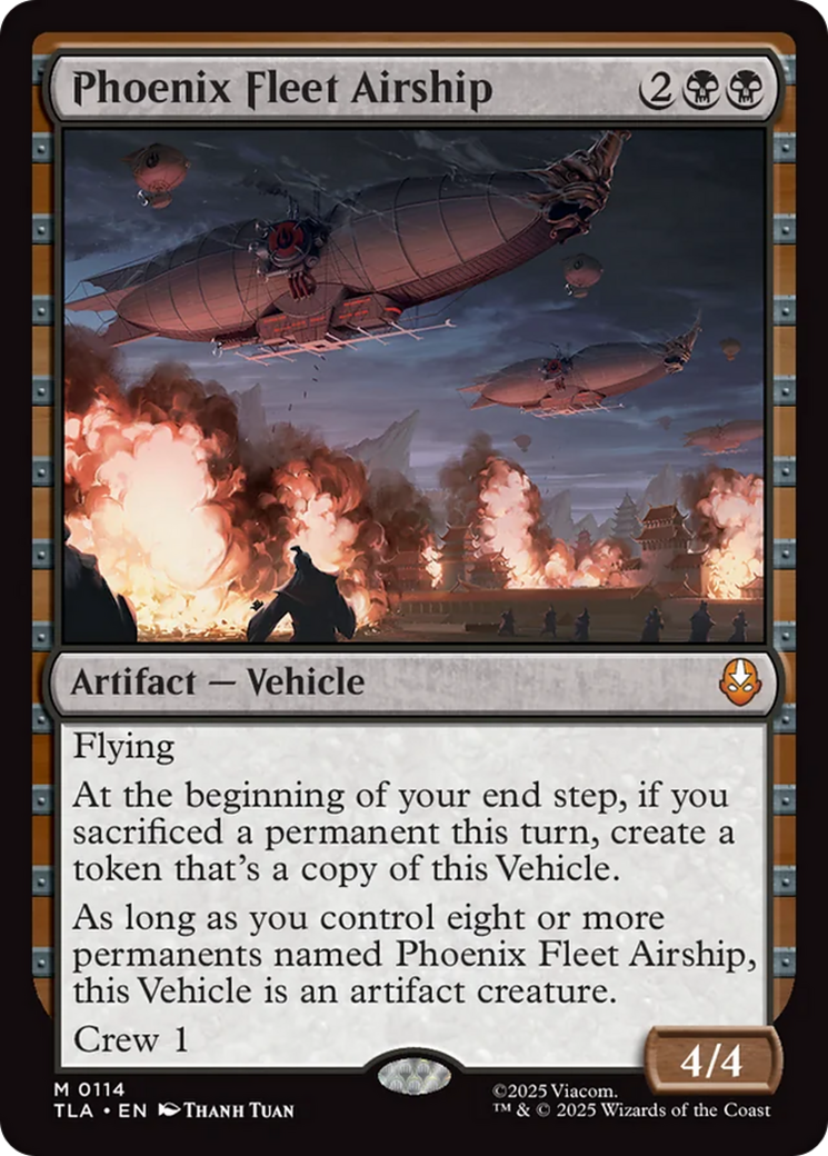 Phoenix Fleet Airship [Avatar: The Last Airbender] | Devastation Store