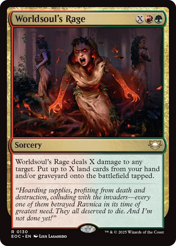 Worldsoul's Rage [Edge of Eternities Commander] | Devastation Store