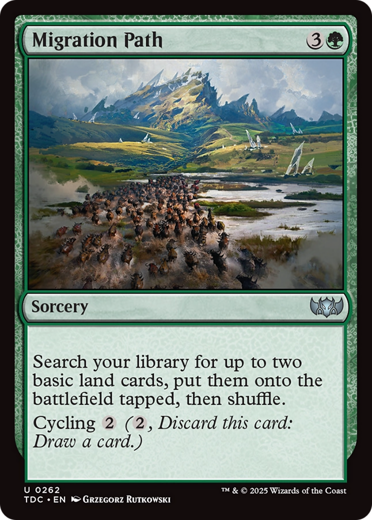Migration Path [Tarkir: Dragonstorm Commander] | Devastation Store