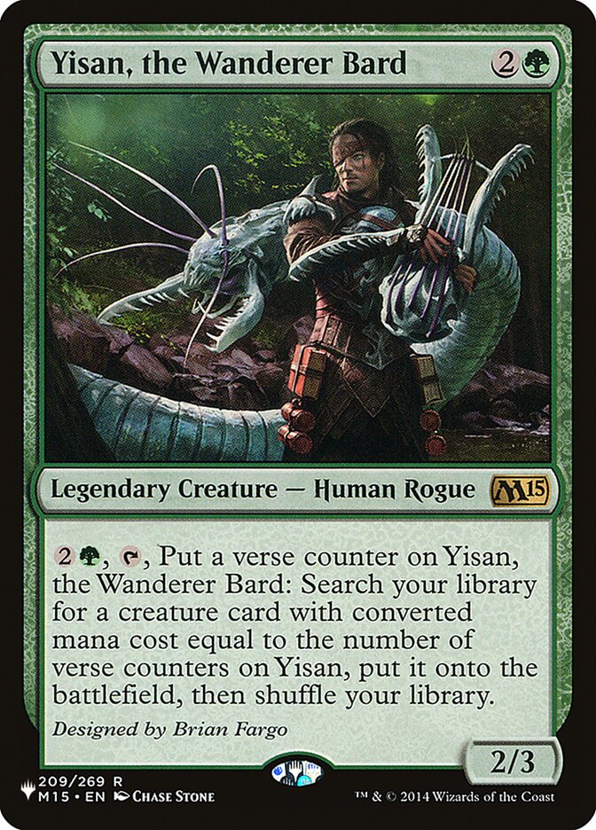 Yisan, the Wanderer Bard [The List] | Devastation Store