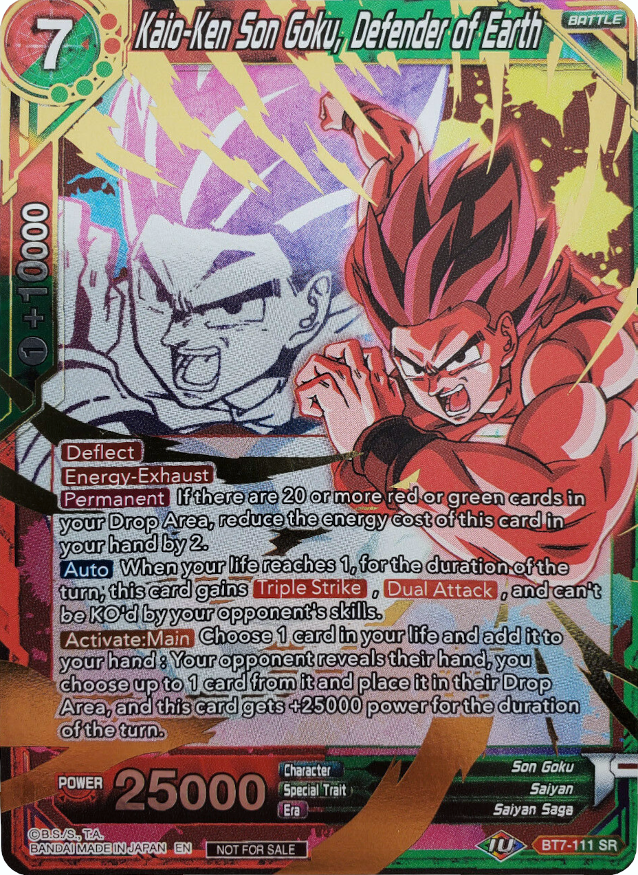 Kaio-Ken Son Goku, Defender of Earth (Event Pack 4) (BT7-111) [Promotion Cards] | Devastation Store