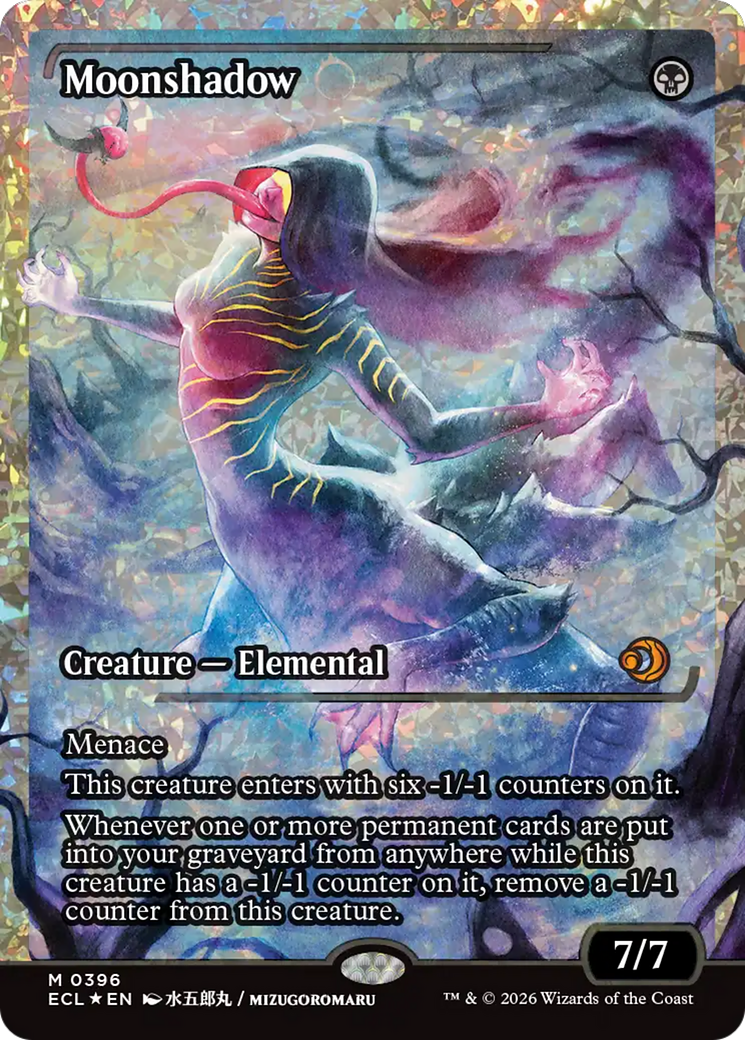 Moonshadow (0396) (Showcase) (Fracture Foil) [Lorwyn Eclipsed] | Devastation Store