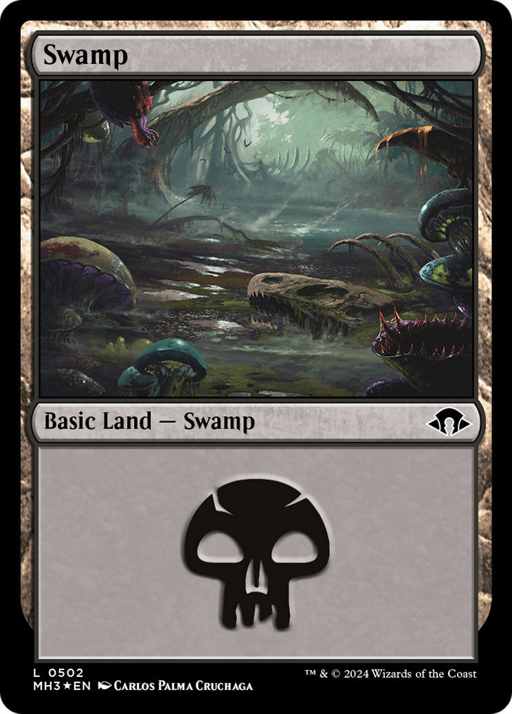 Swamp (0502) (Ripple Foil) [Modern Horizons 3] | Devastation Store