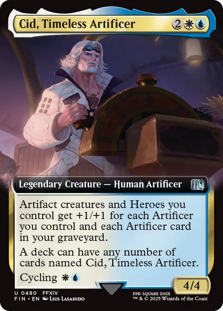 Cid, Timeless Artificer (Extended Art) [FINAL FANTASY] | Devastation Store