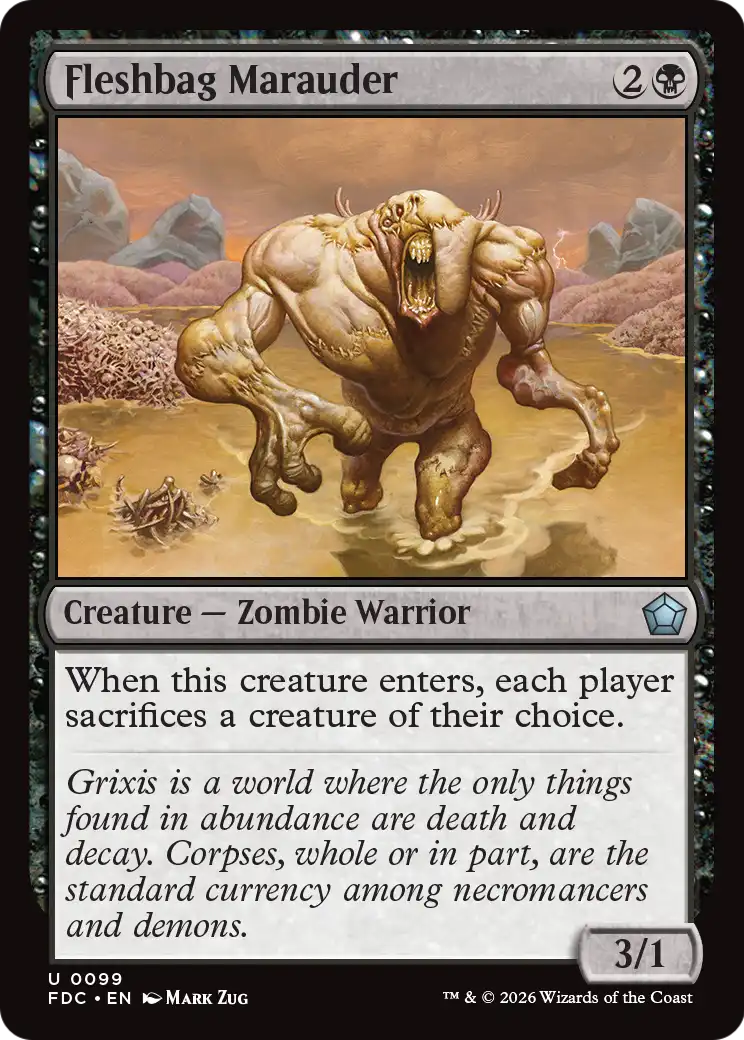 Fleshbag Marauder [Foundations Commander] | Devastation Store