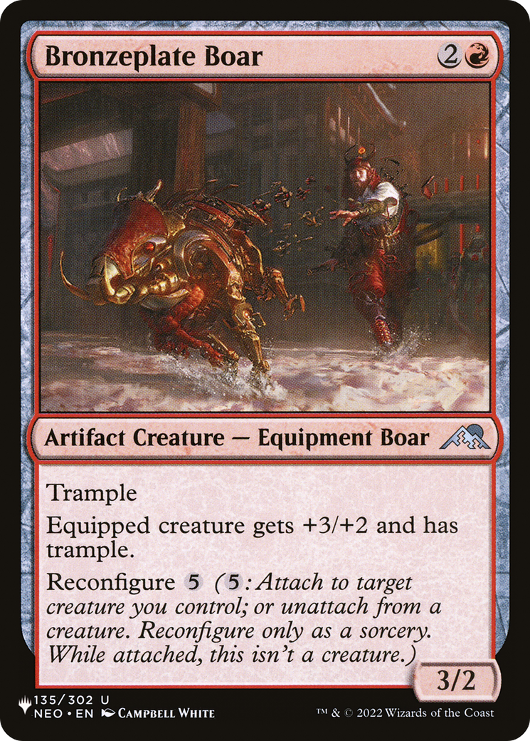 Bronzeplate Boar [The List Reprints] | Devastation Store