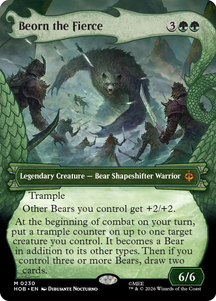 Beorn the Fierce (Showcase) [The Hobbit] | Devastation Store