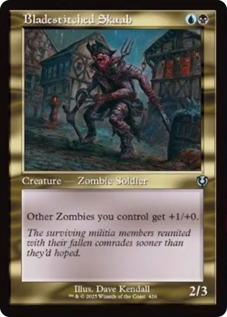 Bladestitched Skaab (Retro Frame) [Innistrad Remastered] | Devastation Store