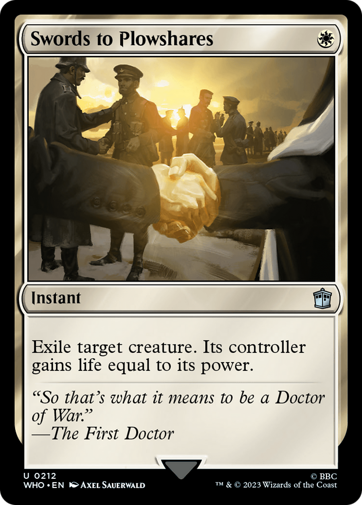 Swords to Plowshares [Doctor Who] | Devastation Store