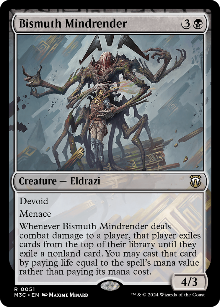 Bismuth Mindrender (Ripple Foil) [Modern Horizons 3 Commander] | Devastation Store