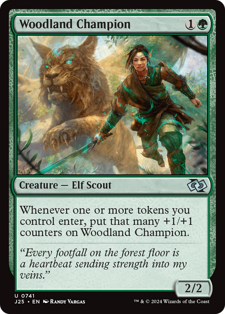 Woodland Champion [Foundations Jumpstart] | Devastation Store