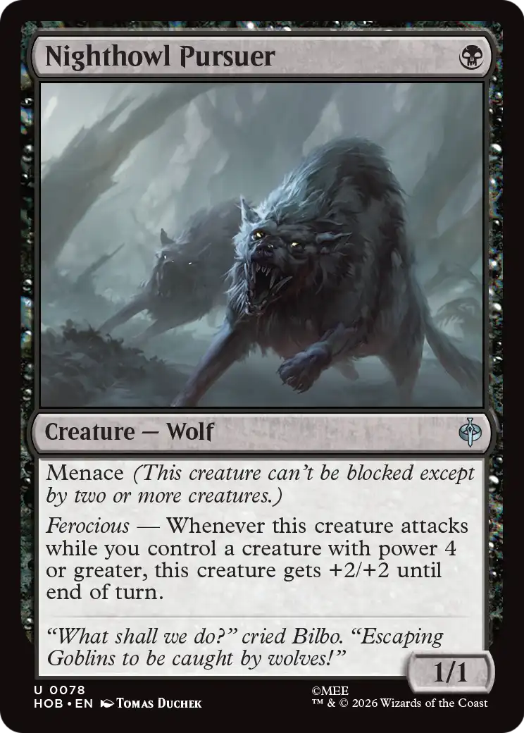 Nighthowl Pursuer [The Hobbit] | Devastation Store