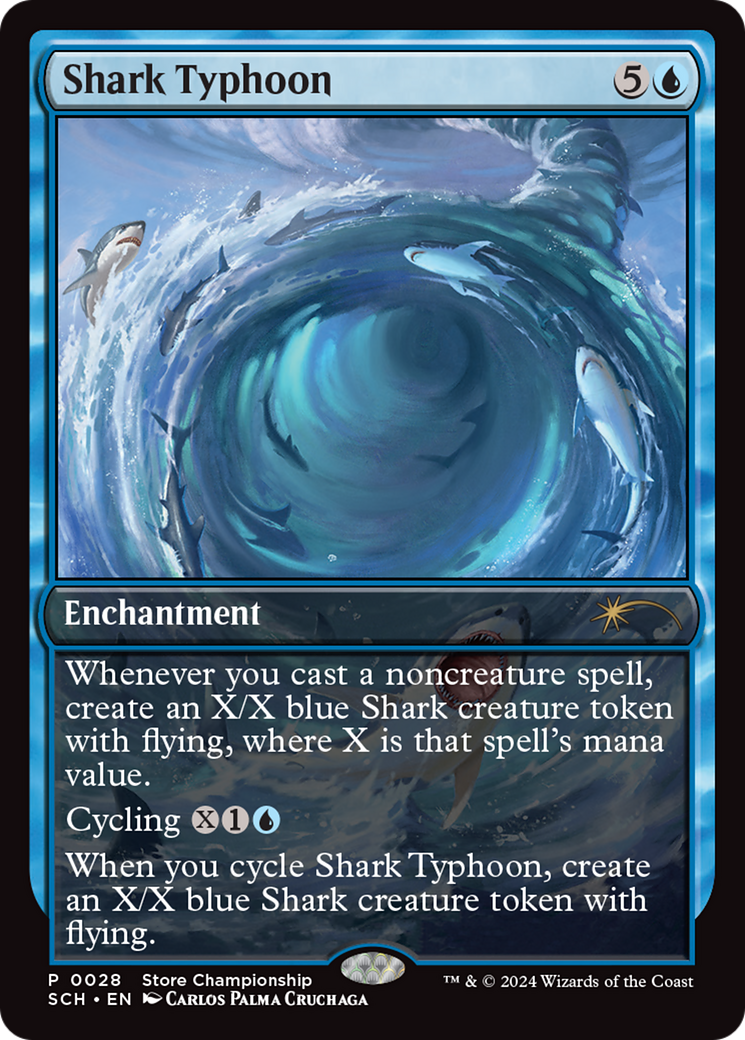 Shark Typhoon (Store Championship) [Bloomburrow Promos] | Devastation Store