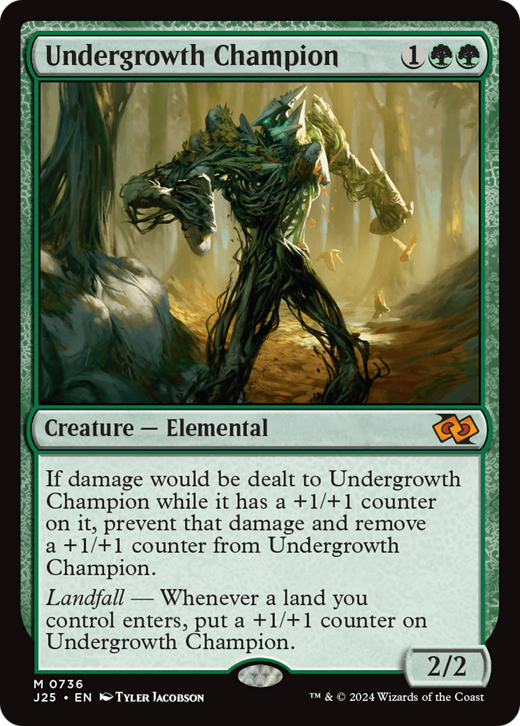 Undergrowth Champion [Foundations Jumpstart] | Devastation Store