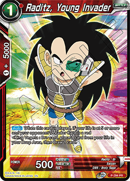 Raditz, Young Invader (P-294) [Tournament Promotion Cards] | Devastation Store