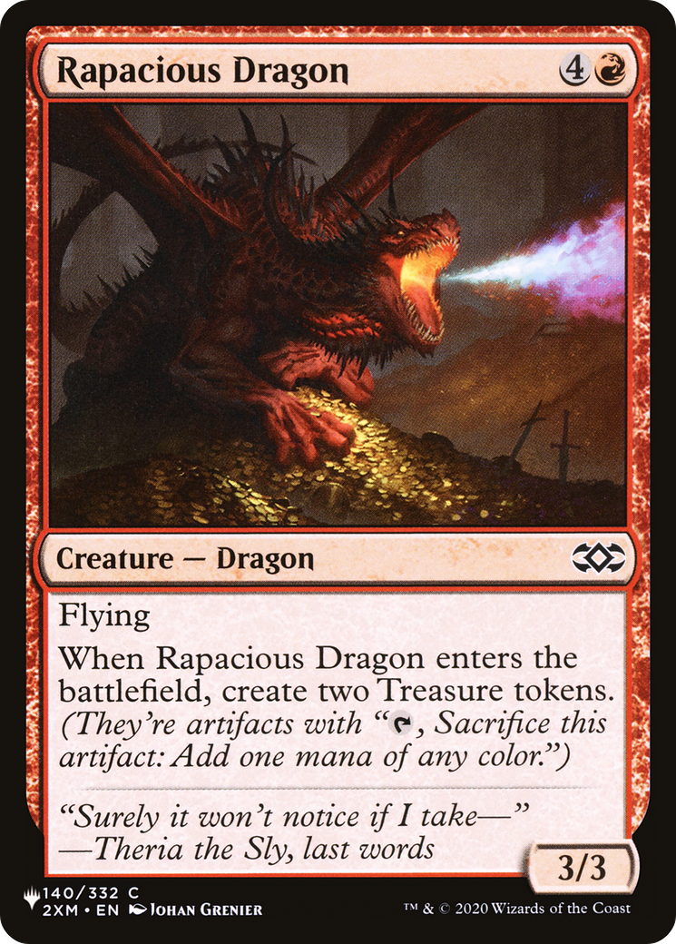 Rapacious Dragon [The List Reprints] | Devastation Store