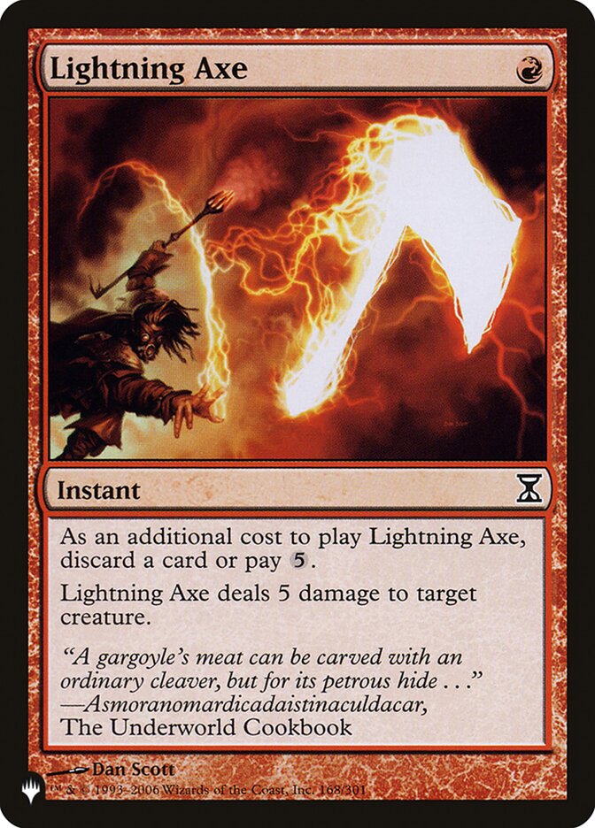 Lightning Axe [The List] | Devastation Store