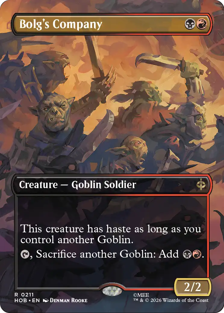 Bolg's Company (Borderless) [The Hobbit] | Devastation Store