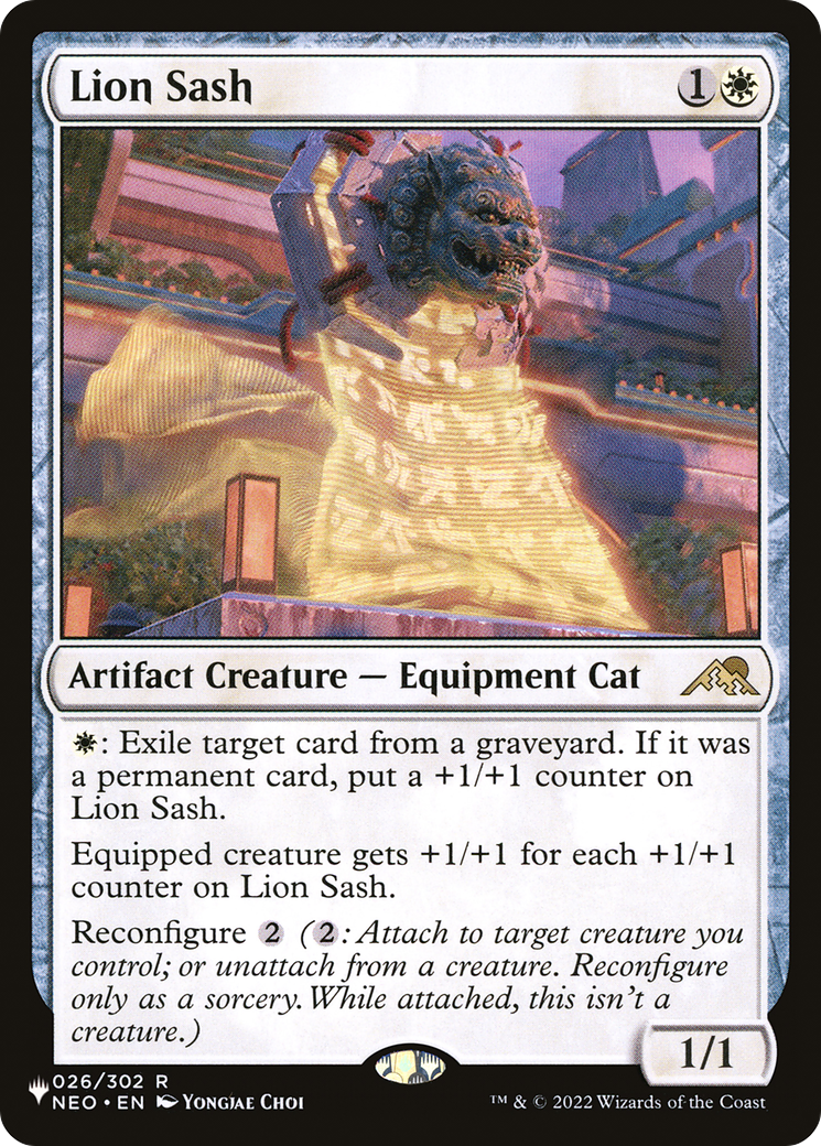 Lion Sash [The List] | Devastation Store