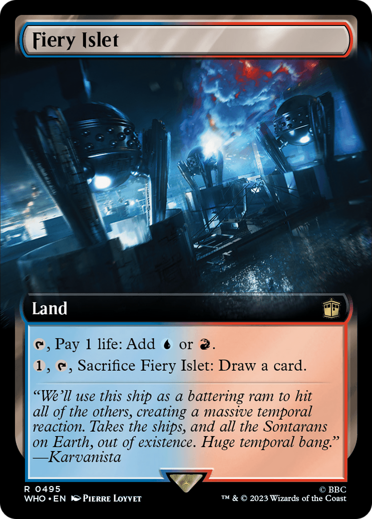 Fiery Islet (Extended Art) [Doctor Who] | Devastation Store