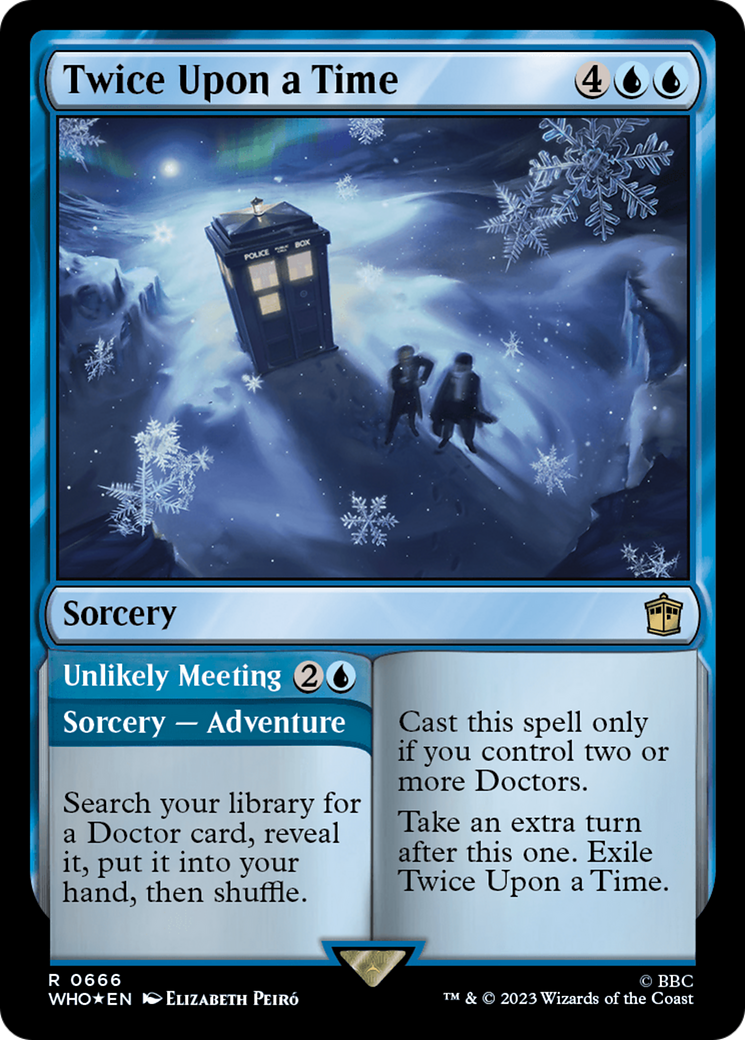 Twice Upon a Time // Unlikely Meeting (Surge Foil) [Doctor Who] | Devastation Store